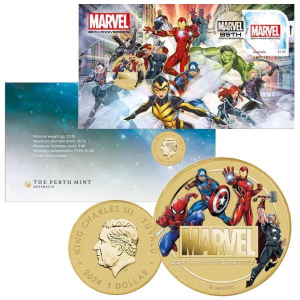 2024 Perth Mint Marvel 85th Anniversary PNC