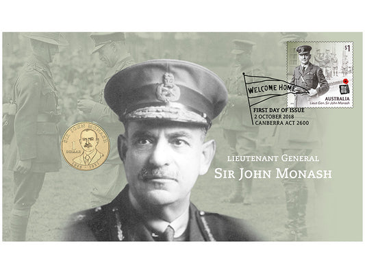 SIR JOHN MONASH $1 PNC 2018