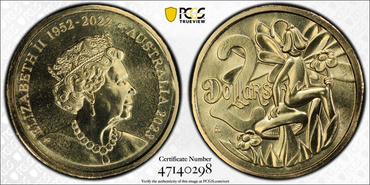 2023 PCGS MS68 TOOTH FAIRY 2023 $2 UNC