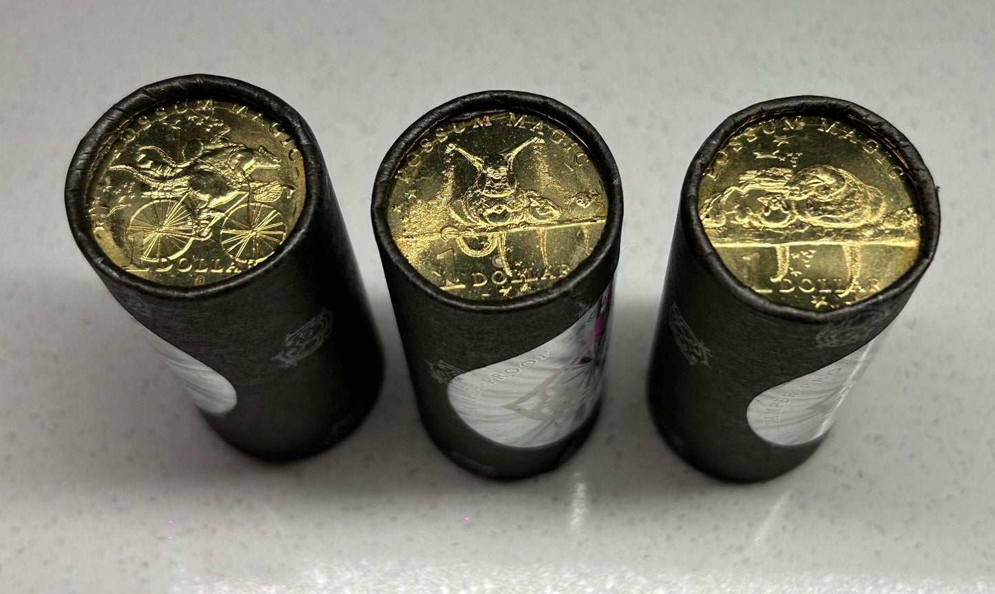 2017 POSSUM MAGIC 3 ROLL UNCIRCULATED SET - C&C