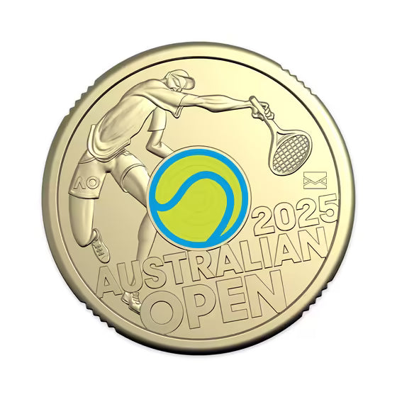 2025 Australian Open Women's Limited Edition Postal Numismatic Cover (PNC)