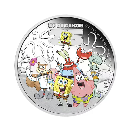 2024 SpongeBob and Friends 1oz Silver Proof Coin