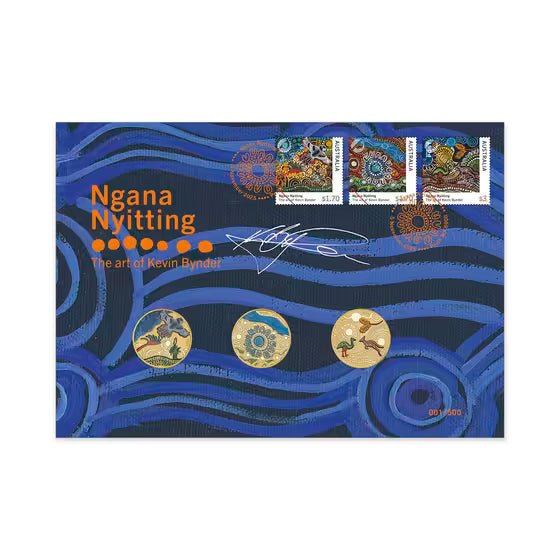Ngana Nyitting Limited Edition Three Coin Postal Numismatic Cover (PNC)