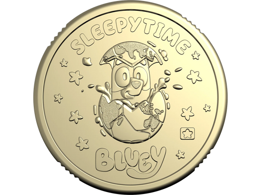 2026 Bluey "Sleepytime" - $2 Uncirculated coin
