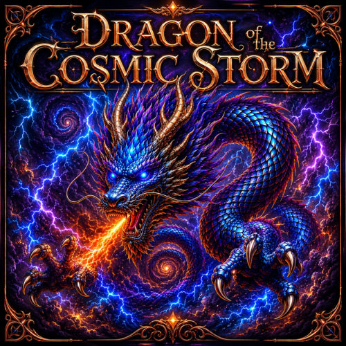 PRE ORDER - Dragon of the Cosmic Storm 5 oz Copper