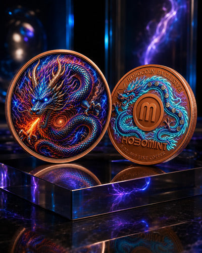 PRE ORDER - Dragon of the Cosmic Storm 5 oz Copper