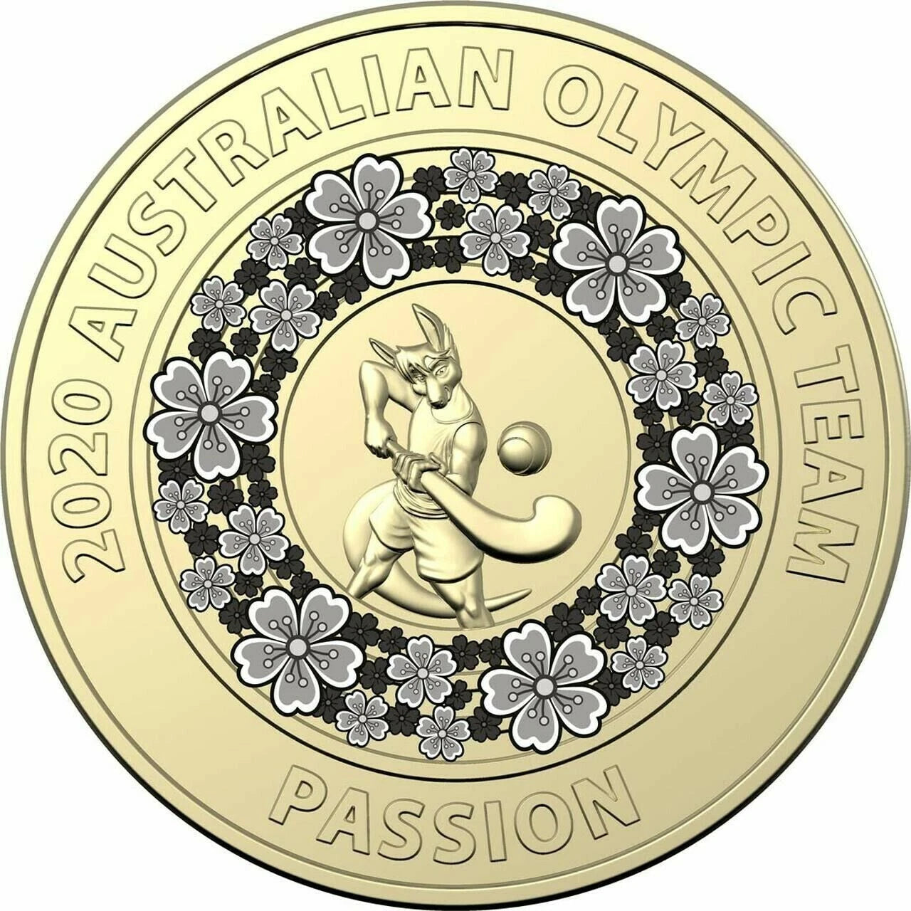 2020 - Tokyo Olympics - 'Passion' - Circulated $2 coin