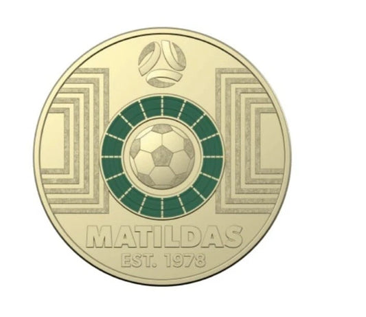 2023  MATILDAS DARK GREEN CIRCULATED $2