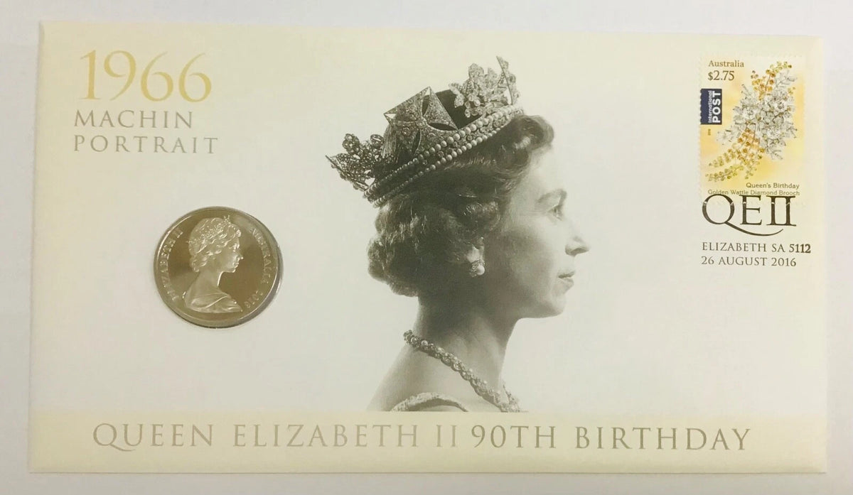 2016 QUEEN ELIZABETH II 90TH BIRTHDAY 20C PNC