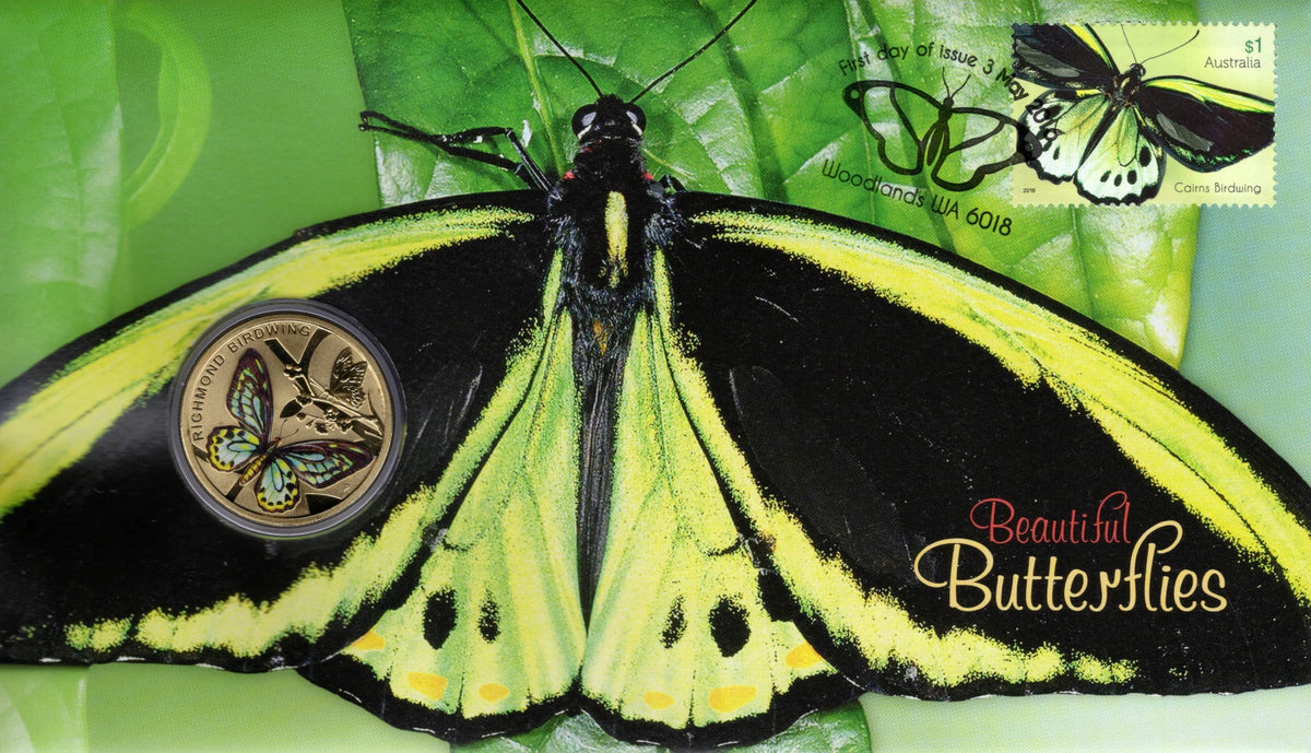 2016 AUSTRALIA BEAUTIFUL BUTTERFLIES PNC