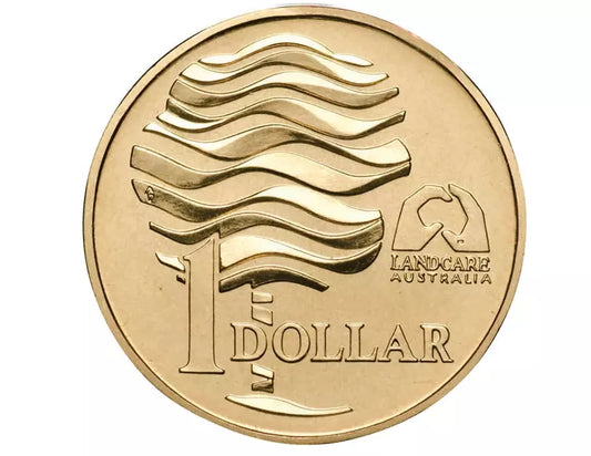 1993 Landcare uncirculated $1 coin - ex mint set