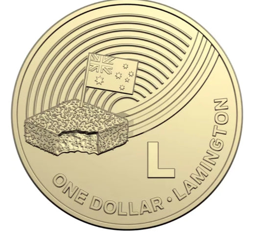 2019 GREAT AUSSIE COIN HUNT - L - LAMINGTON  - UNC $1