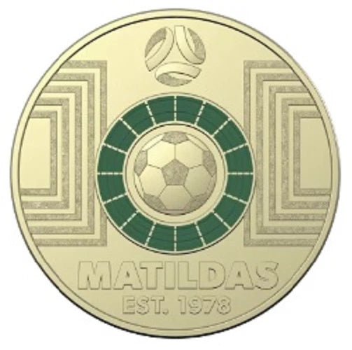 2023  MATILDAS DARK GREEN UNCIRCULATED $2