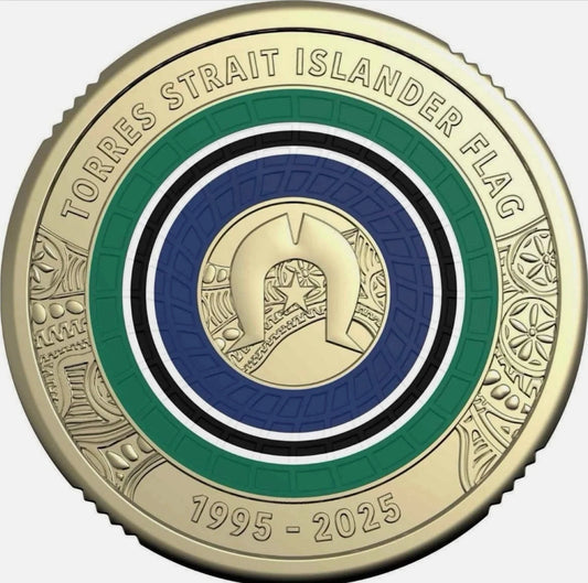 2025 $2 Torres Strait Islander Flag circulated coin