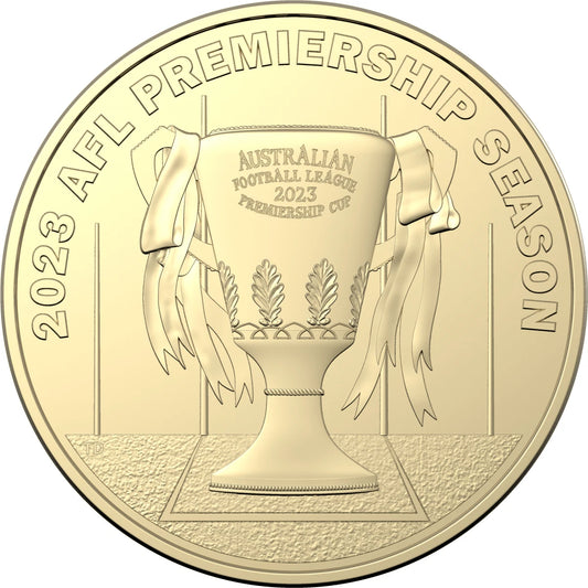 2023  $1 - AFL PREMIERSHIP SEASON CUP Circulated  - Memorial obverse