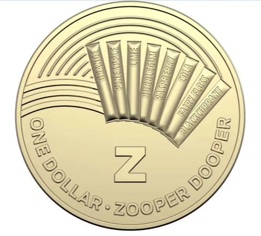 2019 Great Aussie Coin Hunt 1 "Z" for Zooper Dooper $1 Coin - Circulated