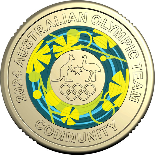 2024 Paris Olympic Games "Community" CIRCULATED  $2