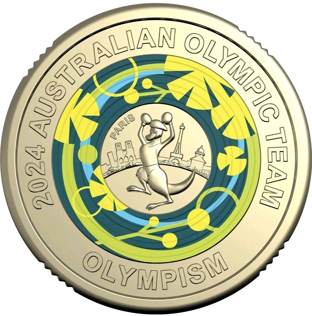 2024 Paris Olympic Games "Olympism" CIRCULATED  $2