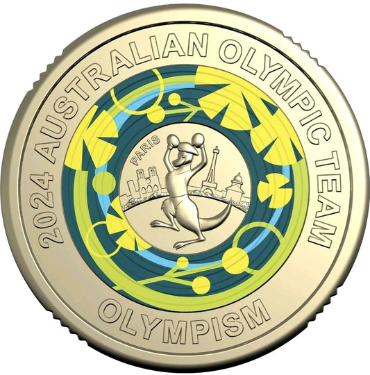 2024 Paris Olympic Games "Olympism" CIRCULATED  $2