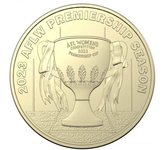 2023 Australian Football League Women's Premiership $1 Coin UNC