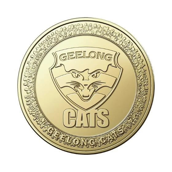 2023 AFL Premiership Collectible Coin - GEELONG CATS $1 Coin  UNCIRCULATED