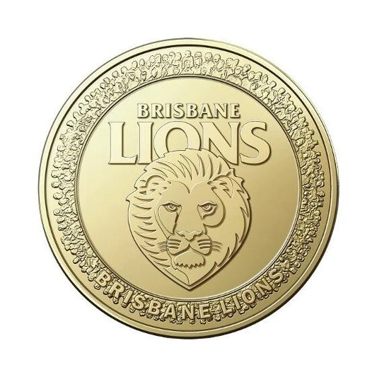 2023 AFL Premiership Collectible Coin - BRISBANE LIONS $1 Coin  UNCIRCULATED