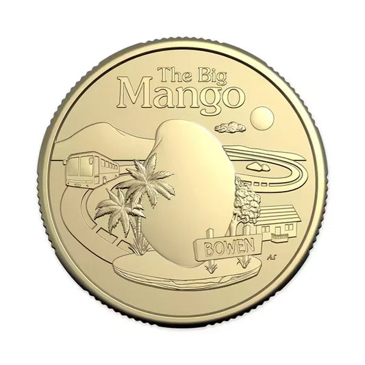 2025 Aussie Big Things 2 $1 Coin The Big Mango - UNCIRCULATED