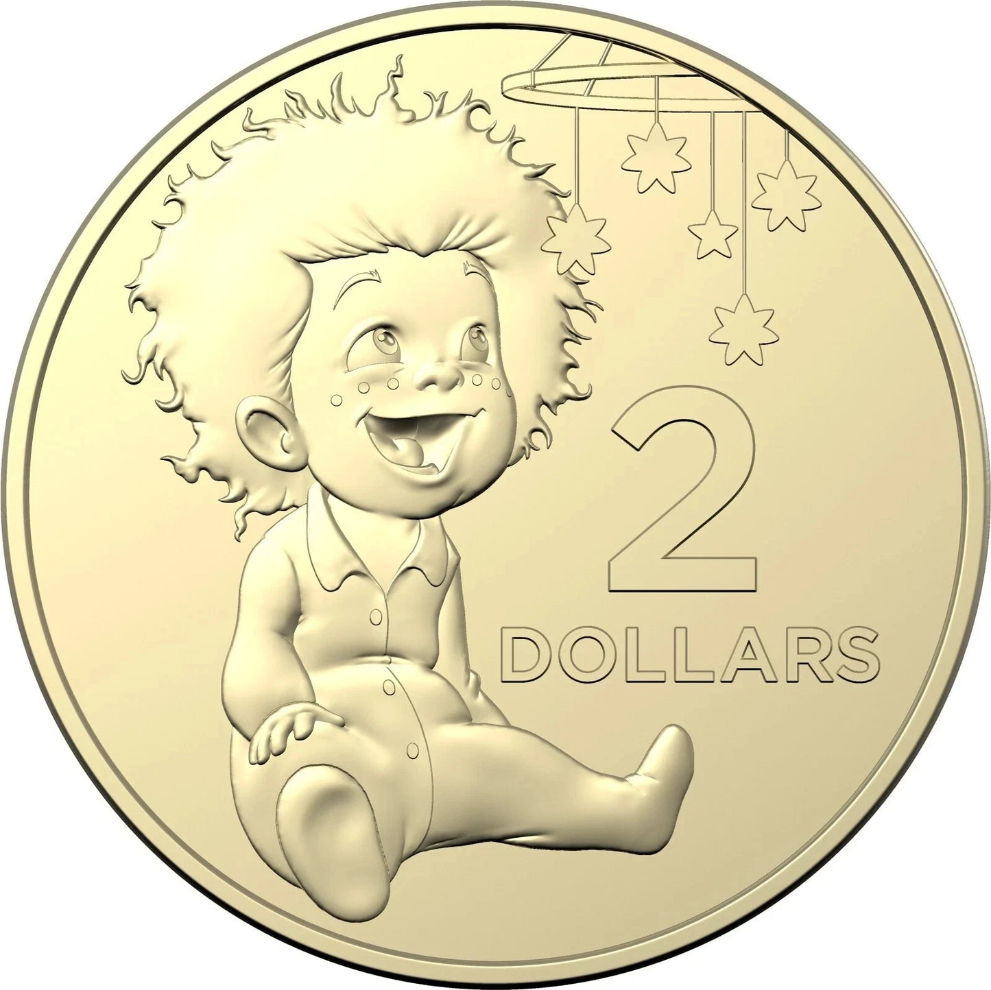 2023 $2 Baby Coin Uncirculated - Uncirculated Ex Baby Mint Set