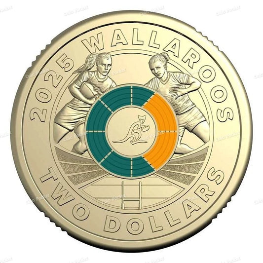 2025 WALLAROOS UNCIRCULATED $2 COIN