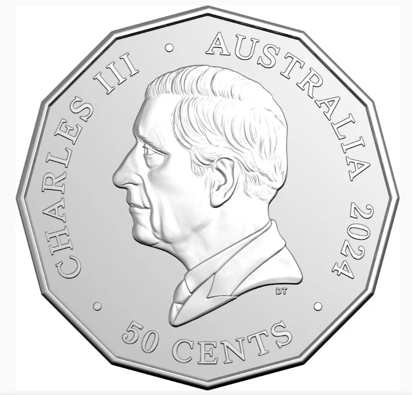 2024 NAIDOC 50th Anniversary 50c Colour Uncirculated Coin -NO CARD