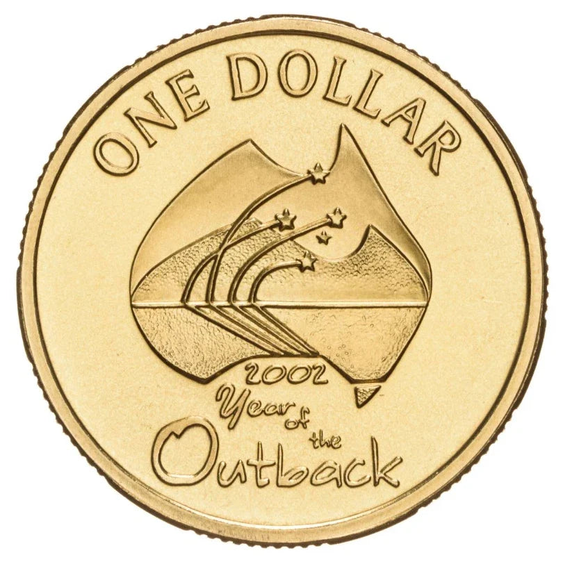 2002 "Year of the Outback" $1 coin uncirculated