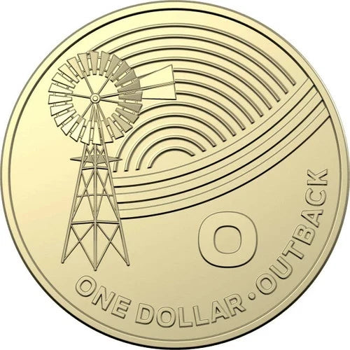 2019 Great Aussie Coin Hunt 1 "O" - OUTBACK - $1 Coin - Circulated