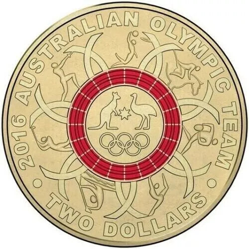 2016 Rio olympics RED - uncirculated