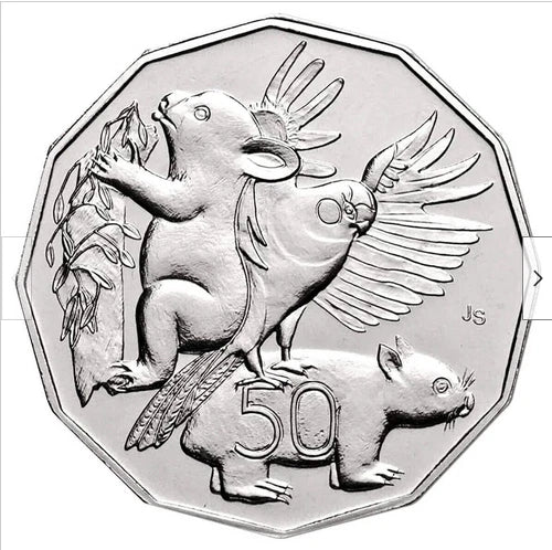 2004 : Student Design 50c Coin CIRCULATED