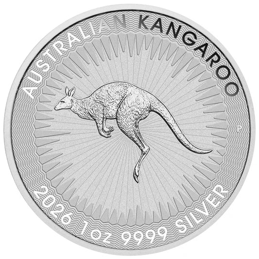 2026 Perth Mint Kangaroo 1oz Silver Coin - Stock expected August 2026
