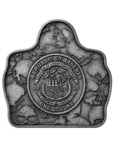 2026 "THE WATCHING DEAD" 30g CN Coin $1 Liberia