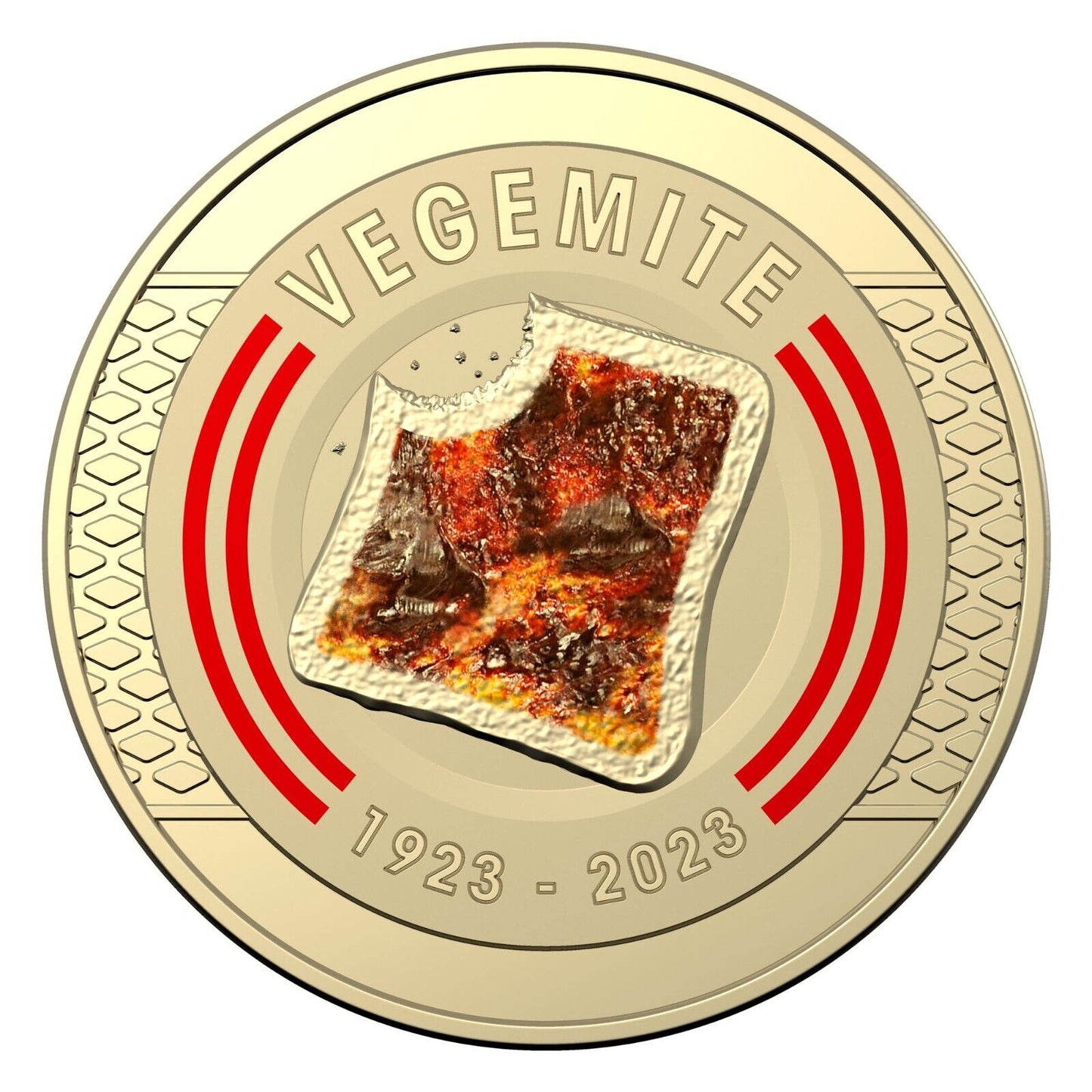 100 Years of Vegemite "Toast" $1 UNC