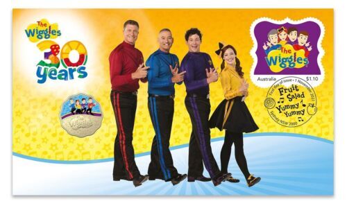 30 YEARS OF THE WIGGLES 30c PNC 2021